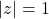 |z| = 1